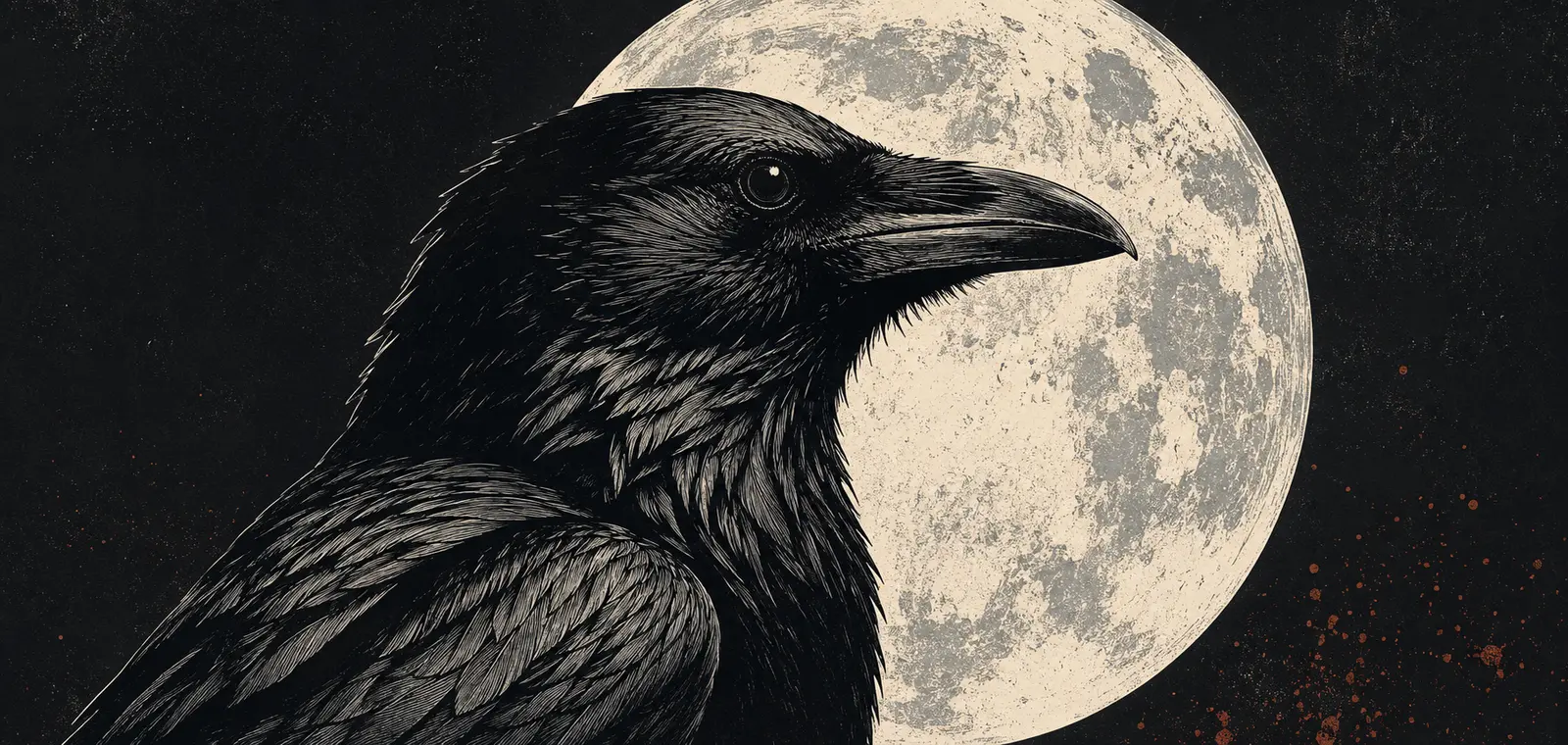 Engraved raven illustration marking The Old Code archive