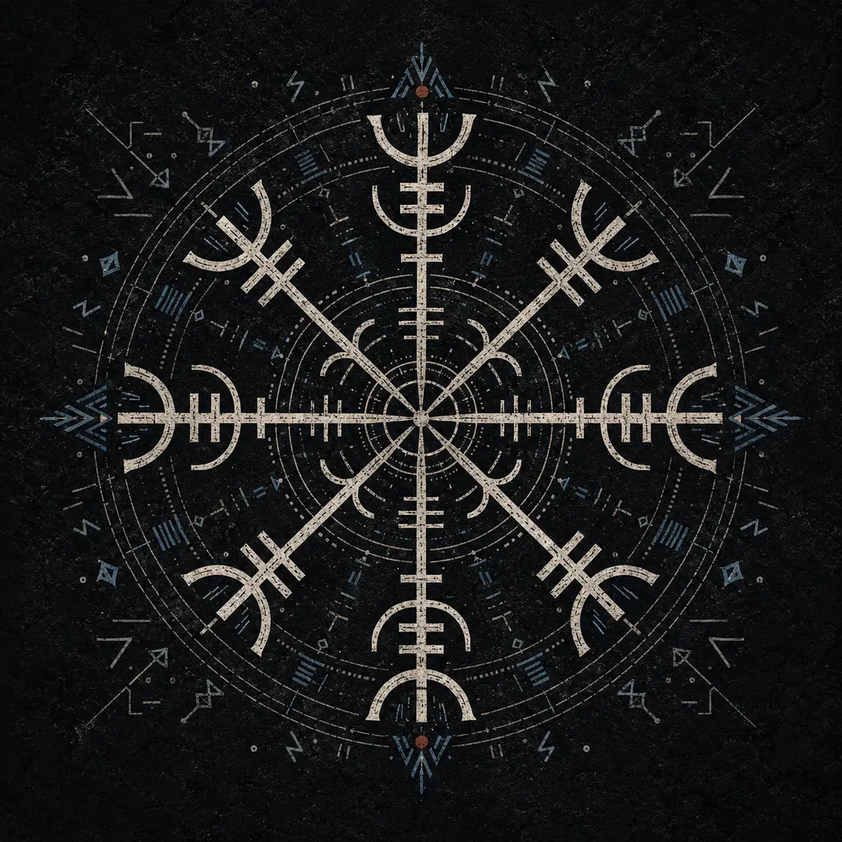 Nordic stave artwork